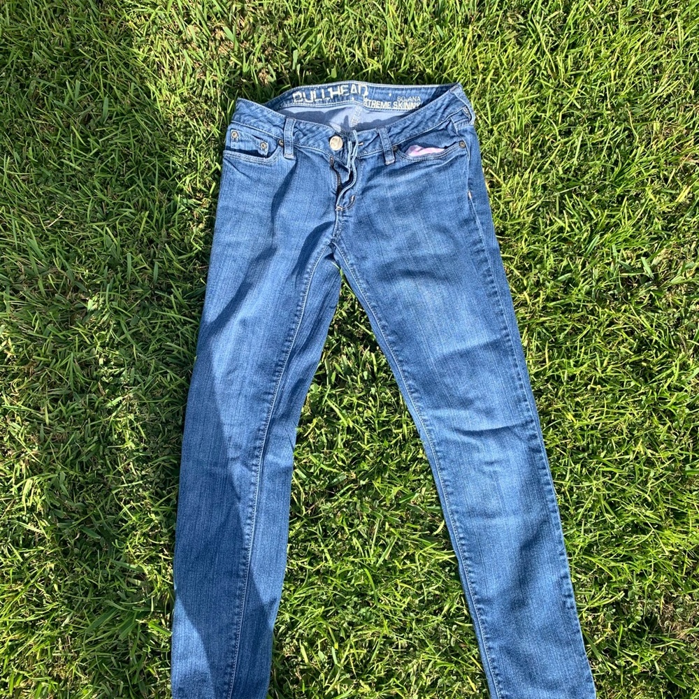 Bullhead light washed boot cut jeans